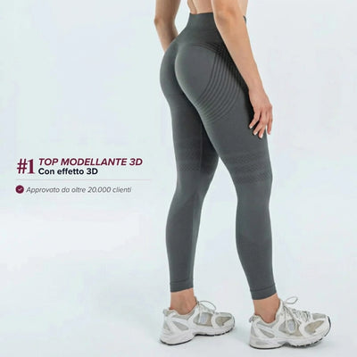 Leggings modellanti 3D - Push-Up & Anticellulite