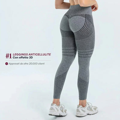 Leggings modellanti 3D - Push-Up & Anticellulite