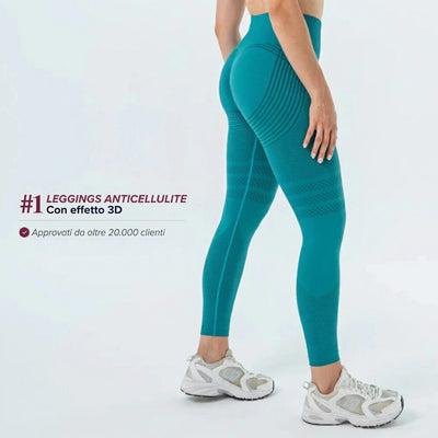 Leggings modellanti 3D - Push-Up & Anticellulite